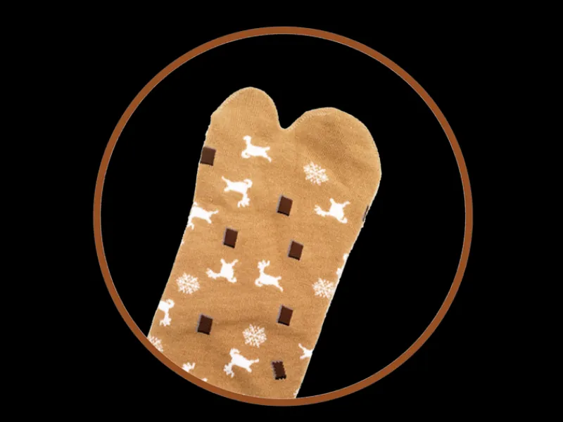 Sale Gelattto Calzino Infradito BEIGE