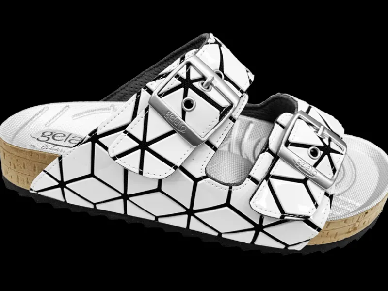 Clearance Gelattto WOODSTOCK PIXEL 2 BIANCO