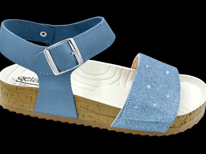 Cheap Gelattto WOODSTOCK SANDAL JEANS NAVY(JEANS)